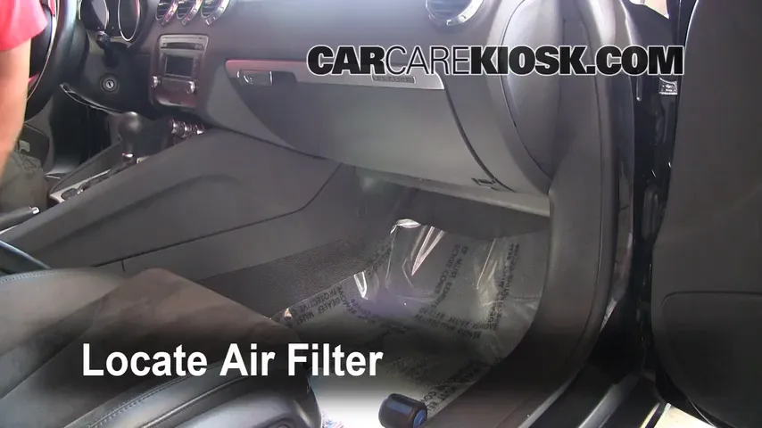 2008 Audi TT Quattro 3.2L V6 Coupe Air Filter (Cabin)